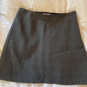 Aritzia babaton modern check mini skirt